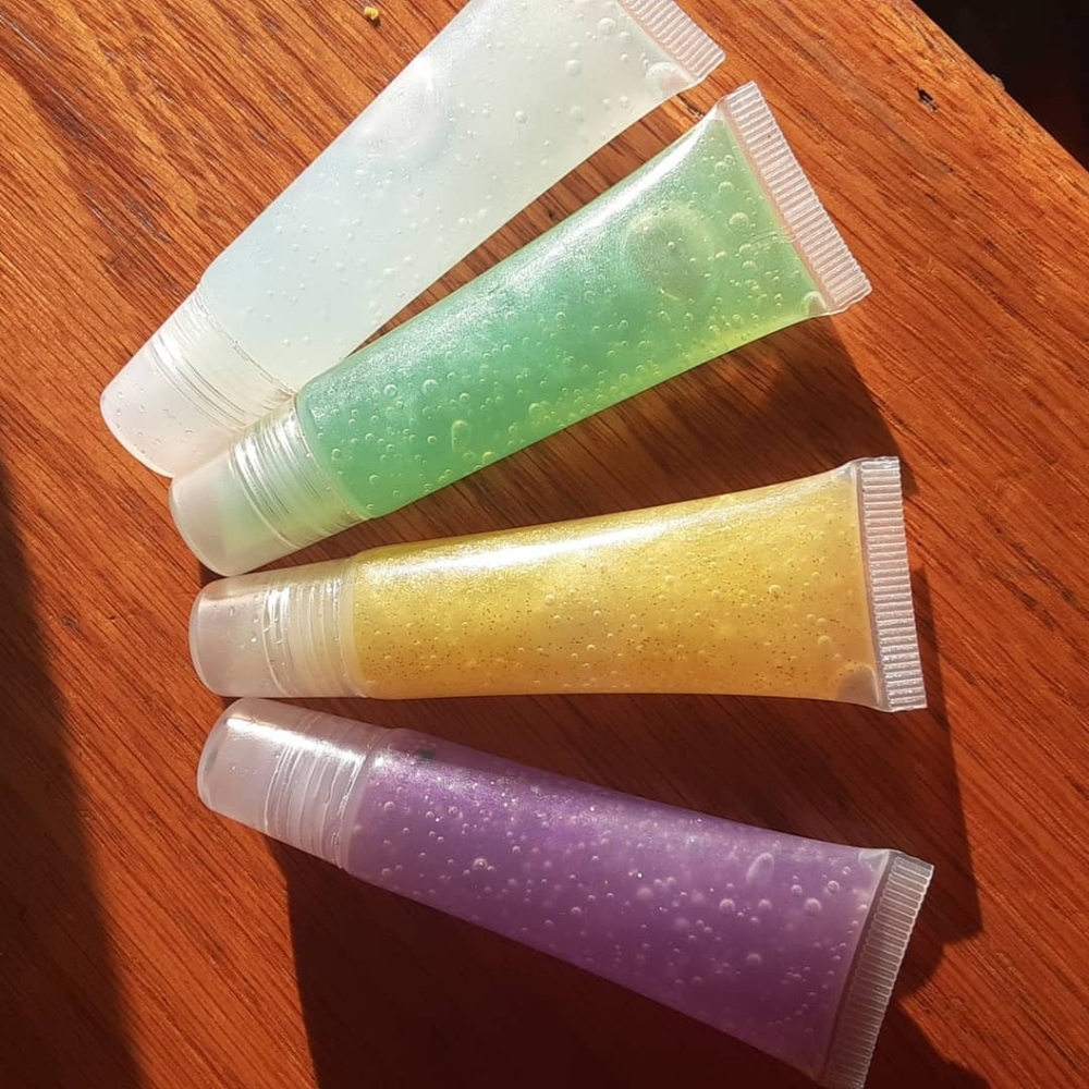 Variety of lipgloss